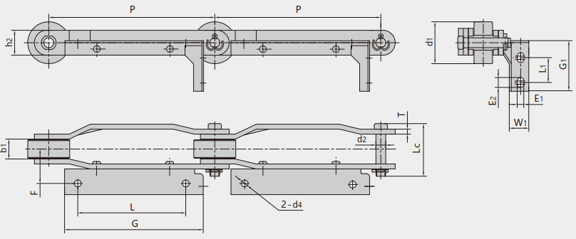 烟草机械运送链